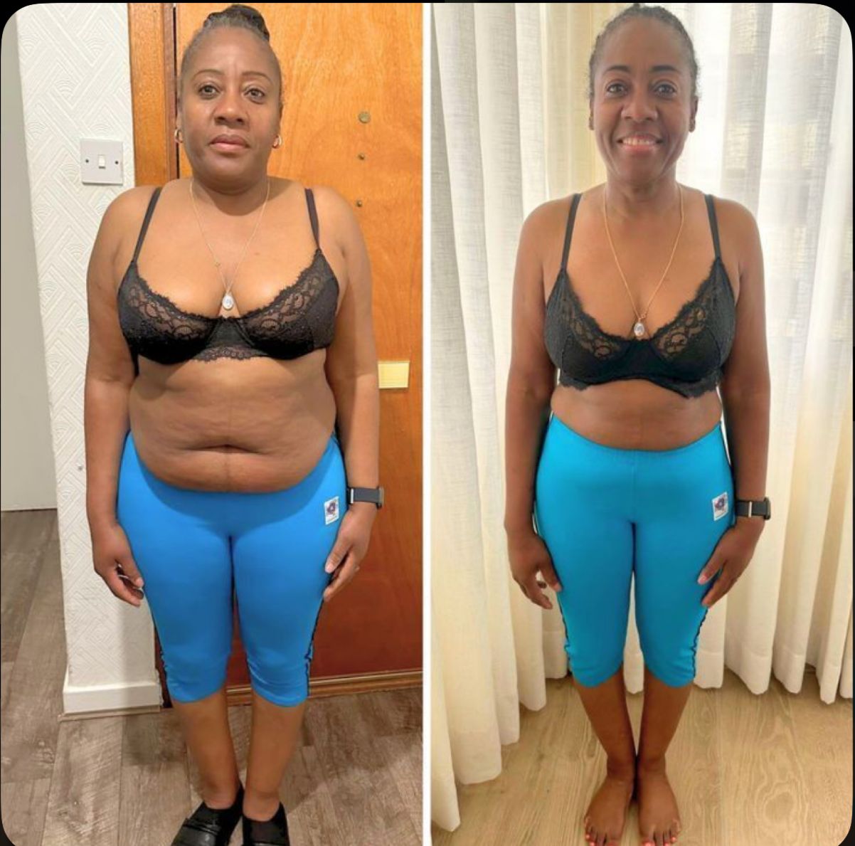 Antes e depois com a Dieta da Selva